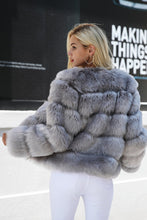 Load image into Gallery viewer, Vintage Fluffy Faux Fur Coat